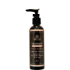Flacon pompe NECTUS de gel douche Argan & Fleur d’oranger, 200 ml, étiquette noire or.