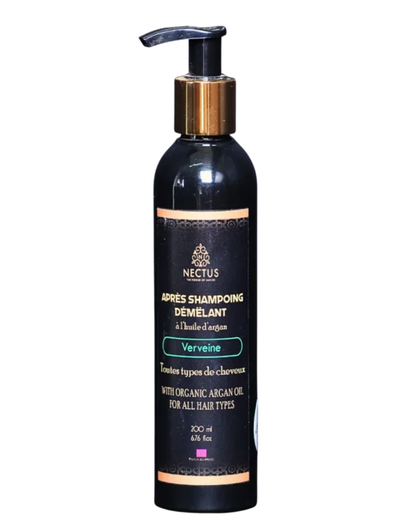 Après-Shampoing Démêlant à l’Huile d’Argan – Verveine
