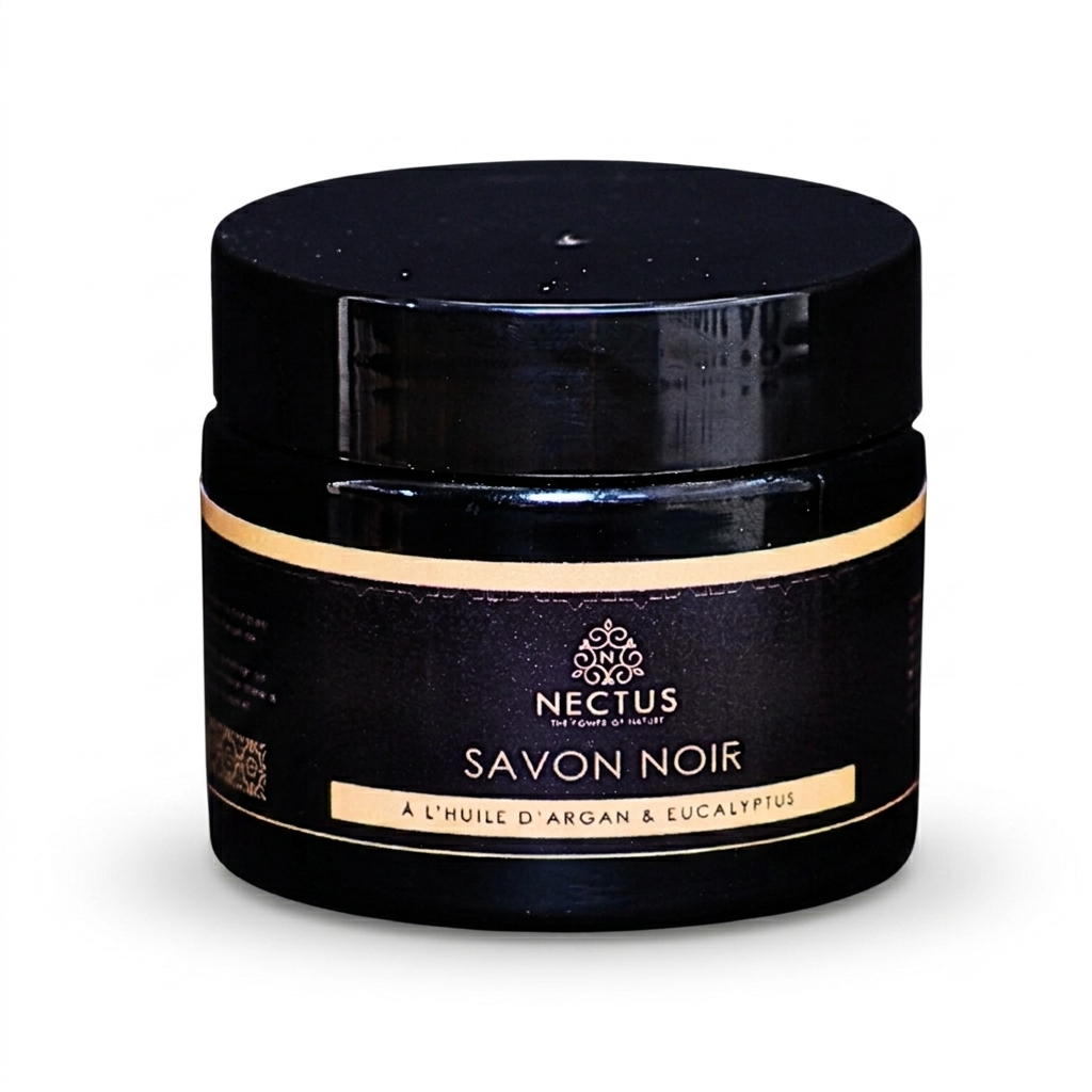 Savon Noir à l’Huile d’Argan – Eucalyptus