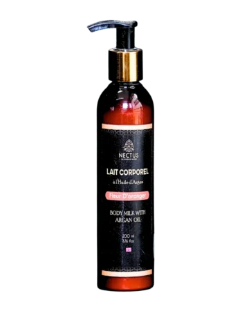 Lait Corporel à l’Huile d’Argan – Fleur d’Oranger